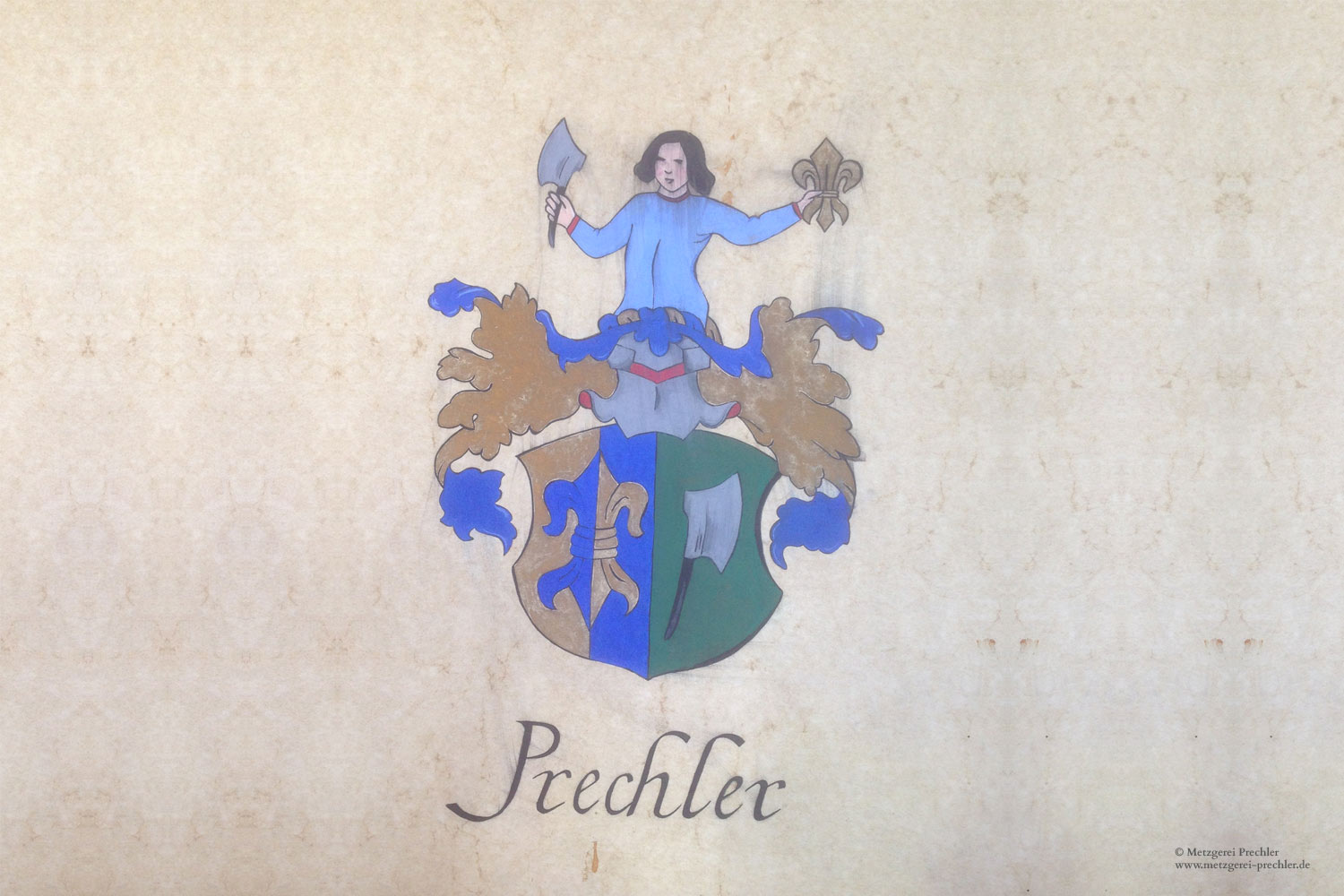 Wappen der Metzgerei Prechler